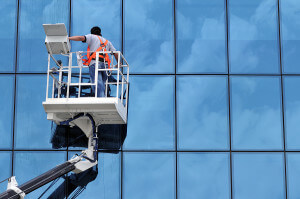 Commercial window cleaning 